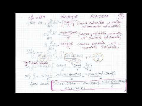 Clasa a IX a INDUCTIE MATEMATICA