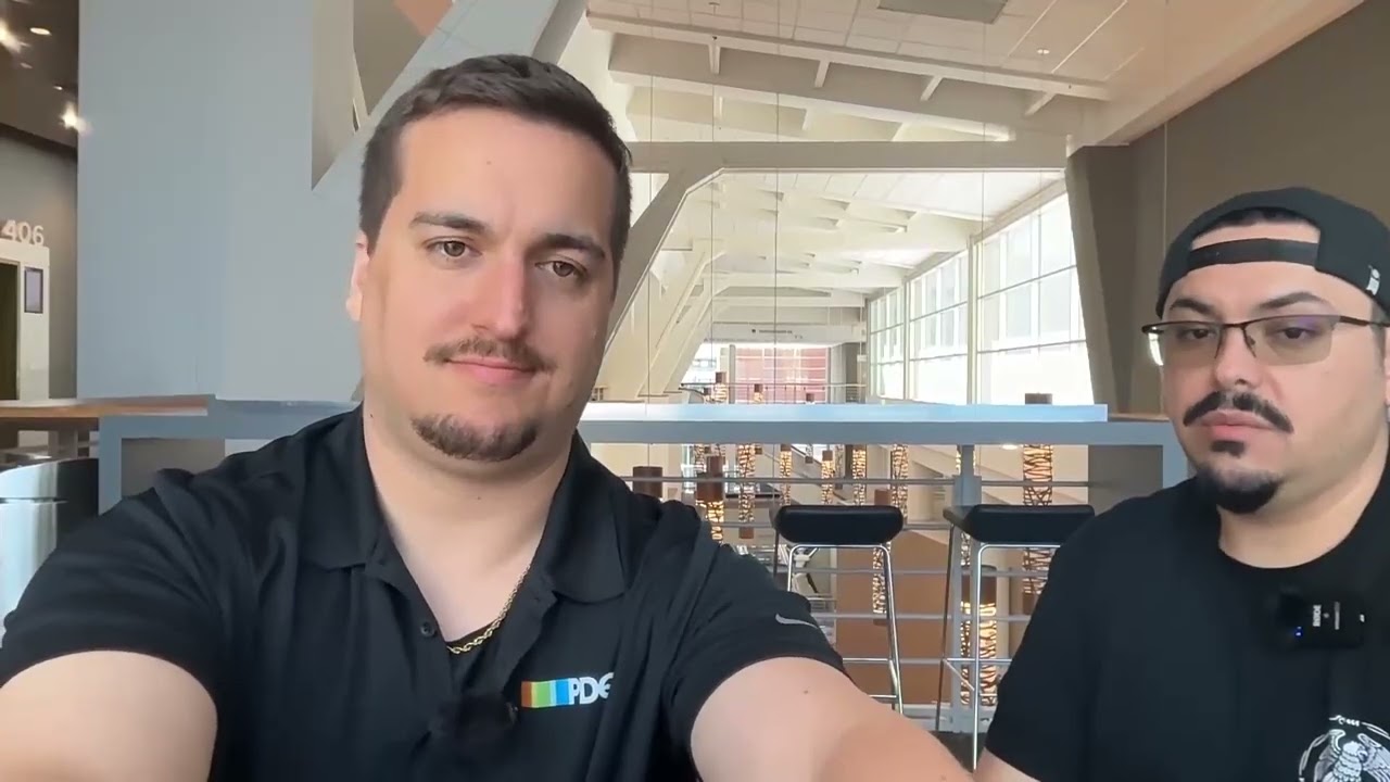 The PowerShell Podcast The PowerShell Summit Hallway Track with Gilbert Sanchez and Joshua Dearing