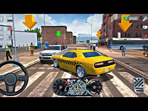 Taxi Sim 2020🚖👮‍♂️4X4 UBER CITY CAR DRIVER GAMES - Car Games 3D Android iOS