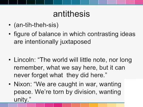 Basic Rhetorical Devices