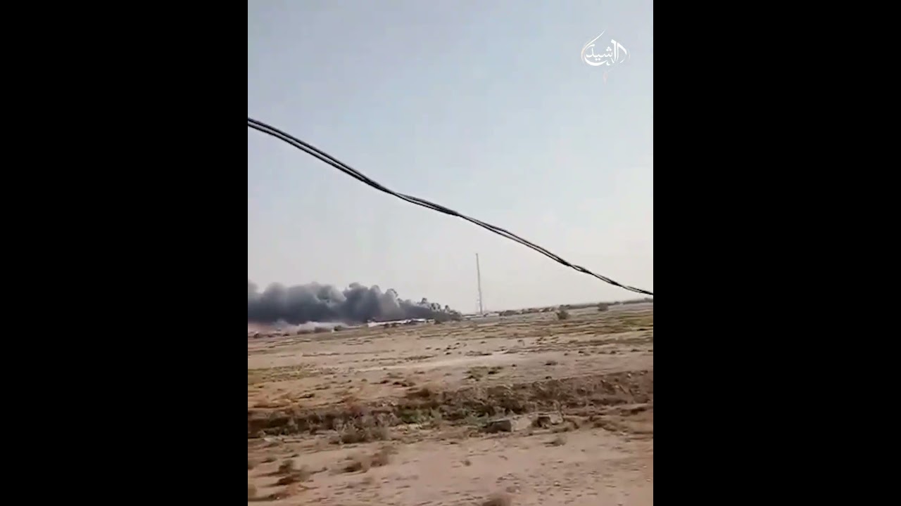 فيديو | قصف إيراني استهدف موقعاً أميركياً في الكويت
