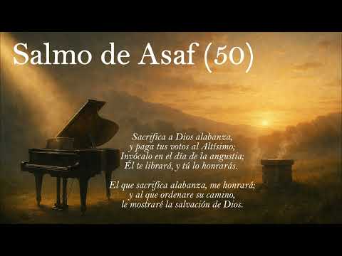 Salmo 50 de Asaf — © Sacrificio de Alabanza (Adoración • Piano)