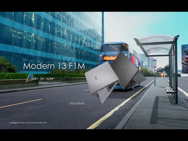 Portatile MSI Modern 13 F1MG-040FR Intel Core 7 150U/16GB/1TB SSD/13.3" FHD video