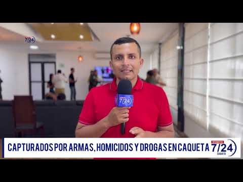 🚨 #Judicial | Operativos dejan capturas en Florencia y San Vicente del Caguán