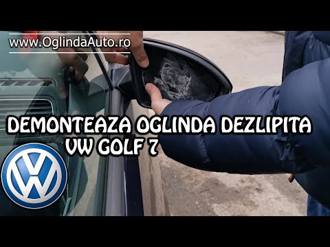 VW Golf 7 mi s-a innegrit oglinda exterioara