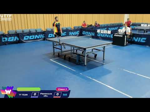 Супер Лига (мужчины 2й тур) TT TEAM - Рівненська обл. 12:00. 03.12.2020