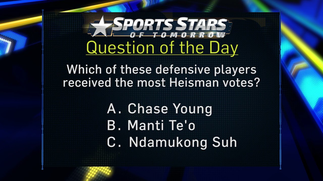 Question of the Day: Defense and the Heisman Trophy