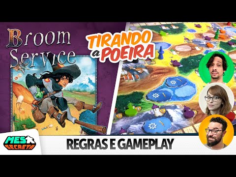 Broom Service - Vai ser corajoso ou B*NDA MOLE? | Regras e Gameplay | Tirando a Poeira