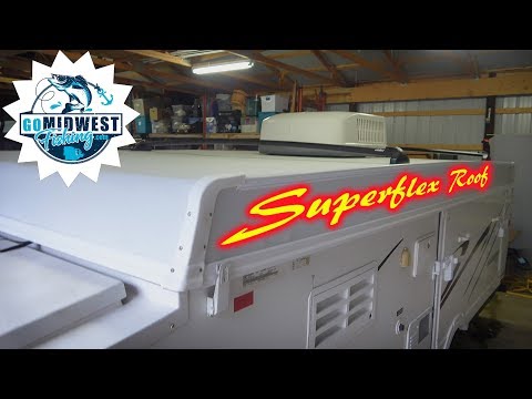 Pop Up Camper Roof Rebuild Using Superflex