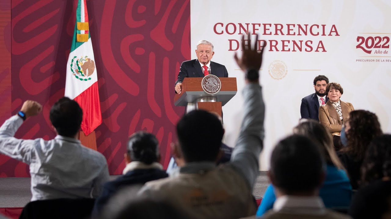Mañanera de AMLO del 16 de mayo de 2022