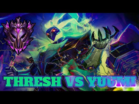 Master Thresh Game vs Yuumi - League of Legends [FULL GAME]