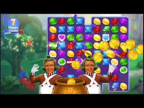 Wonka's World of Candy Level 77 - NO BOOSTERS + FULL STORY 🍫 | SKILLGAMING ✔️