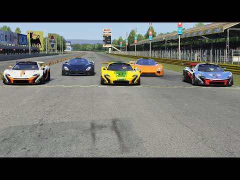 SSC Tuatara vs McLaren P1 GTR at Monza Full Course