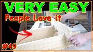 EASY TO MAKE - WOODWORKING PROJECT THAT PEOPLE LOVE (VIDEO #49) #woodworking #woodwork