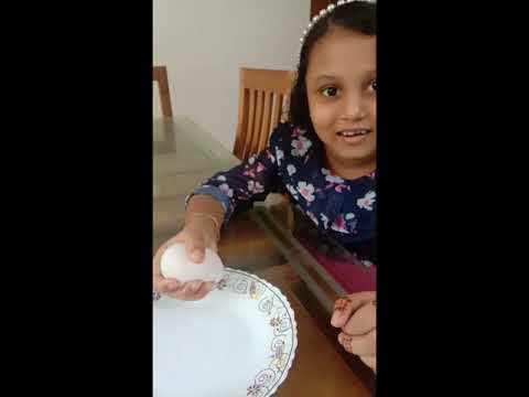 Bouncing Egg|experiment|Ezzah's  wonderland