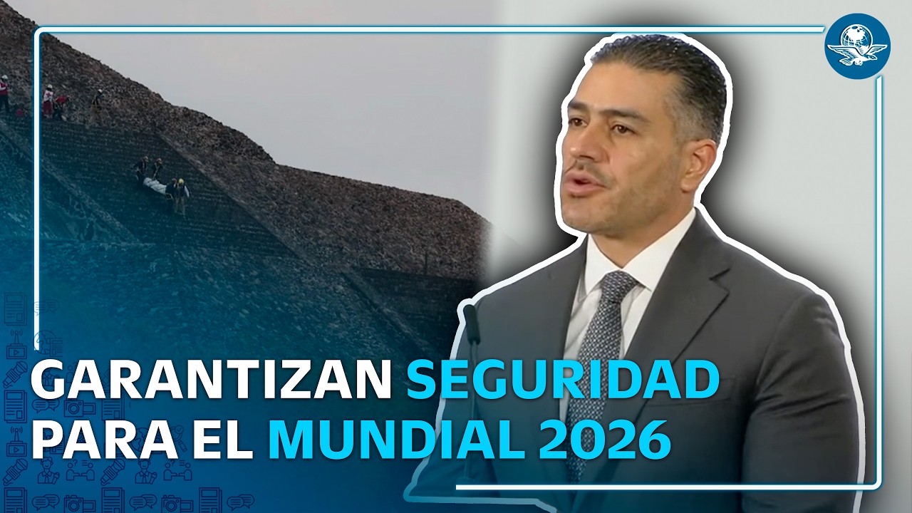 Tras ataque en Teotihuacán, Harfuch garantiza seguridad para el Mundial 2026