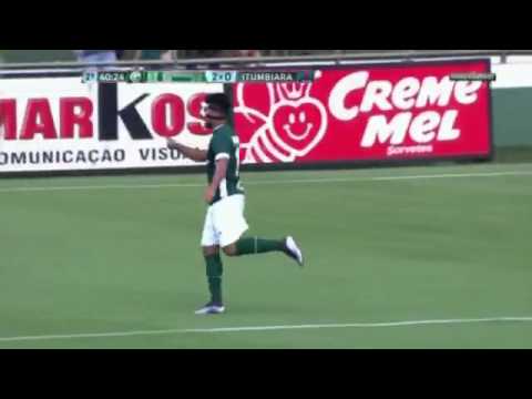 Gols Goiás 2x0 Itumbiara - Imagens: PFC (GLOBO)