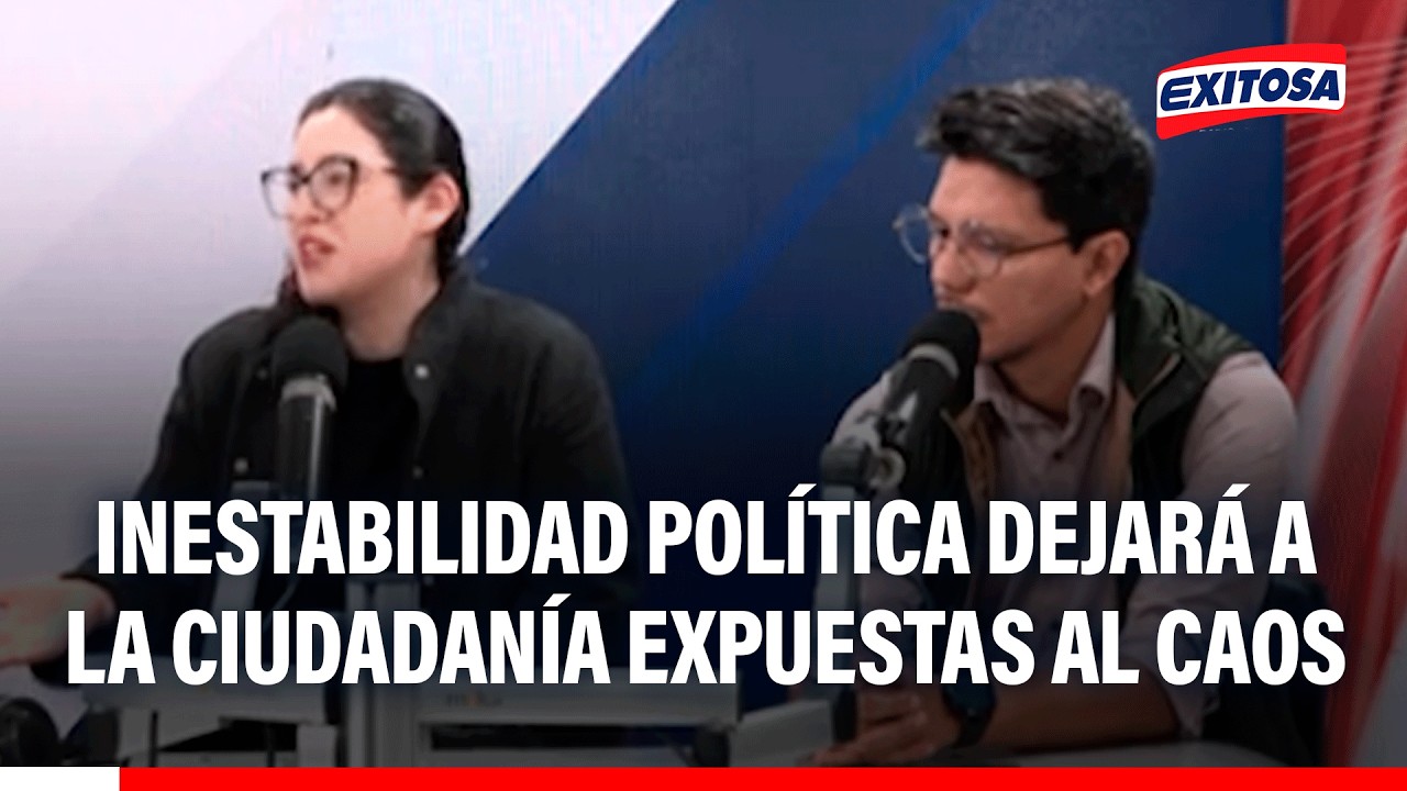 🔴🔵 Inestabilidad política dejará a la ciudadanía expuestas al caos y a las mafias, según politóloga