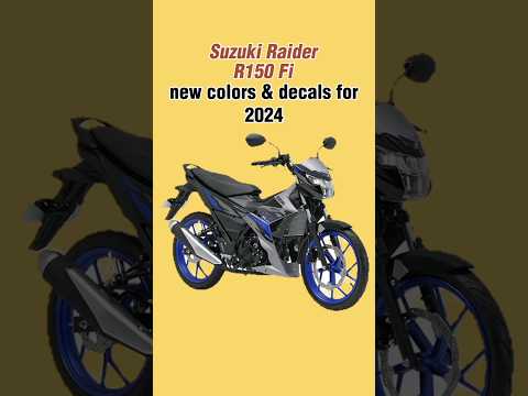Colors & Price update for 2024 Suzuki Raider R150 Fi #suzukimotorcycles #suzukiraider150