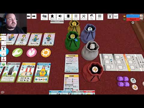 🎲CJ and Aaron build some Fantastic Factories in Tabletop Simulator!