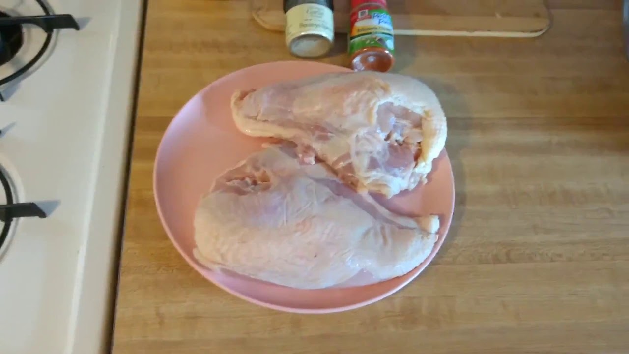 BBQ Split chicken breasts in WoRm's Kitchen