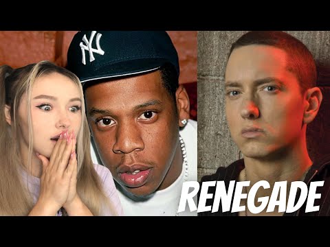 First Time Hearing Eminem & Jay Z - Renegade REACTION!!!