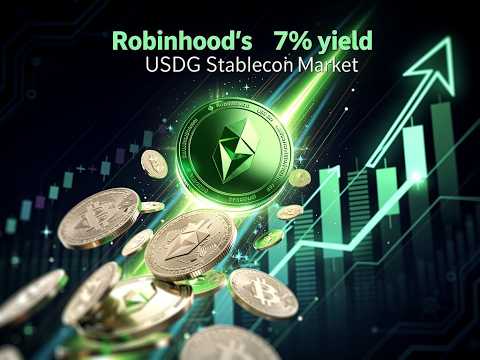 Robinhood's 7% Yield: The USDG Stablecoin Explosion