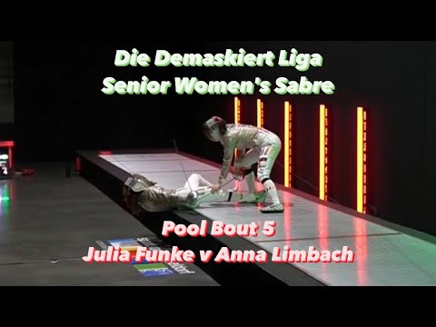 Demaskiert Liga 2020 SWS - Pool 5 - Julika Funke v Anna Limbach