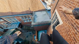 Speed Parkour Climbing POV