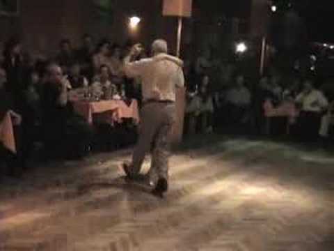  Silvia Rusconi  and  Tete Pedro Rusconi  are  dancing  to  the  vals  "  Claro de Luna  "