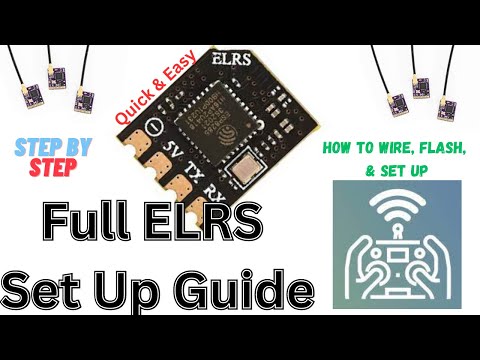Finally! Quick Set Up For ExpressLRS! How To Wire, Flash, & Program Your ELRS Radio & Receiver!