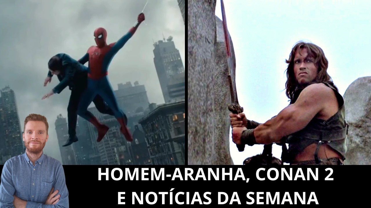 Ao vivo: Homem-Aranha: Um Novo Dia, Schwarzenegger/Conan 2, Sonic 4, Duna 3 e mais!