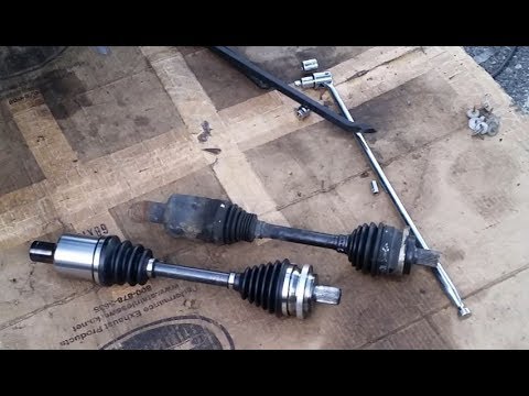 Mercedes Benz / w211 e320 e500 4matic Front Axle Replacement pt1 (Left Side)