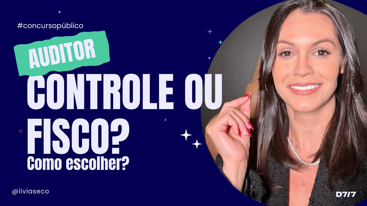 ÁREA FISCAL OU DE CONTROLE | Para qual se preparar?