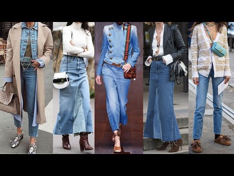Estilo DENIM una TENDENCIA de MODA 2024 2025 0T0ÑO INVERNO