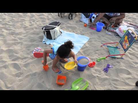 aakarsh playing on the point plesant beach