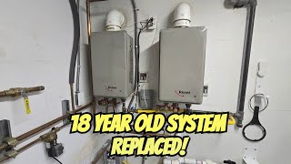 Can You Believe These Water Heaters Lasted This Long? (replacing 18 year old Rinnai tankless)