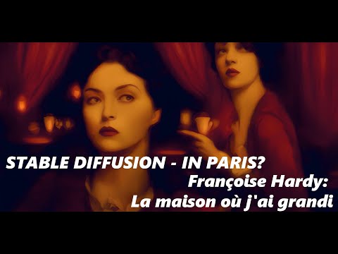 AI Animation - Music: La maison où j'ai grandi -  Françoise Hardy 1966