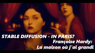 AI Animation - Music: La maison où j'ai grandi -  Françoise Hardy 1966