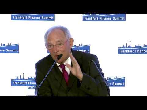 Frankfurt Finance Summit 2016 - Q&A Session with Dr. Wolfgang Schäuble