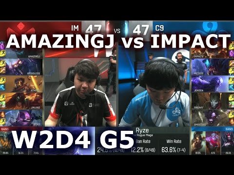 IM vs C9 W2D4 - AMAZINGJ vs IMPACT Player Experience Stream (w/ Zig) | Group B LoL S6 Worlds 2016