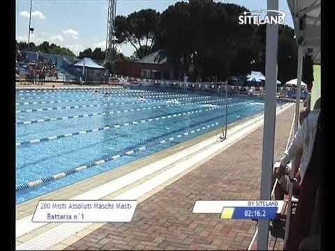 Serie 9 dei 200 Misti  Assoluti Maschi Master - 13 Memorial Andrea Bettiol