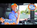 Blippi Explores A Bus Educational Videos For Kids Blippi Videos