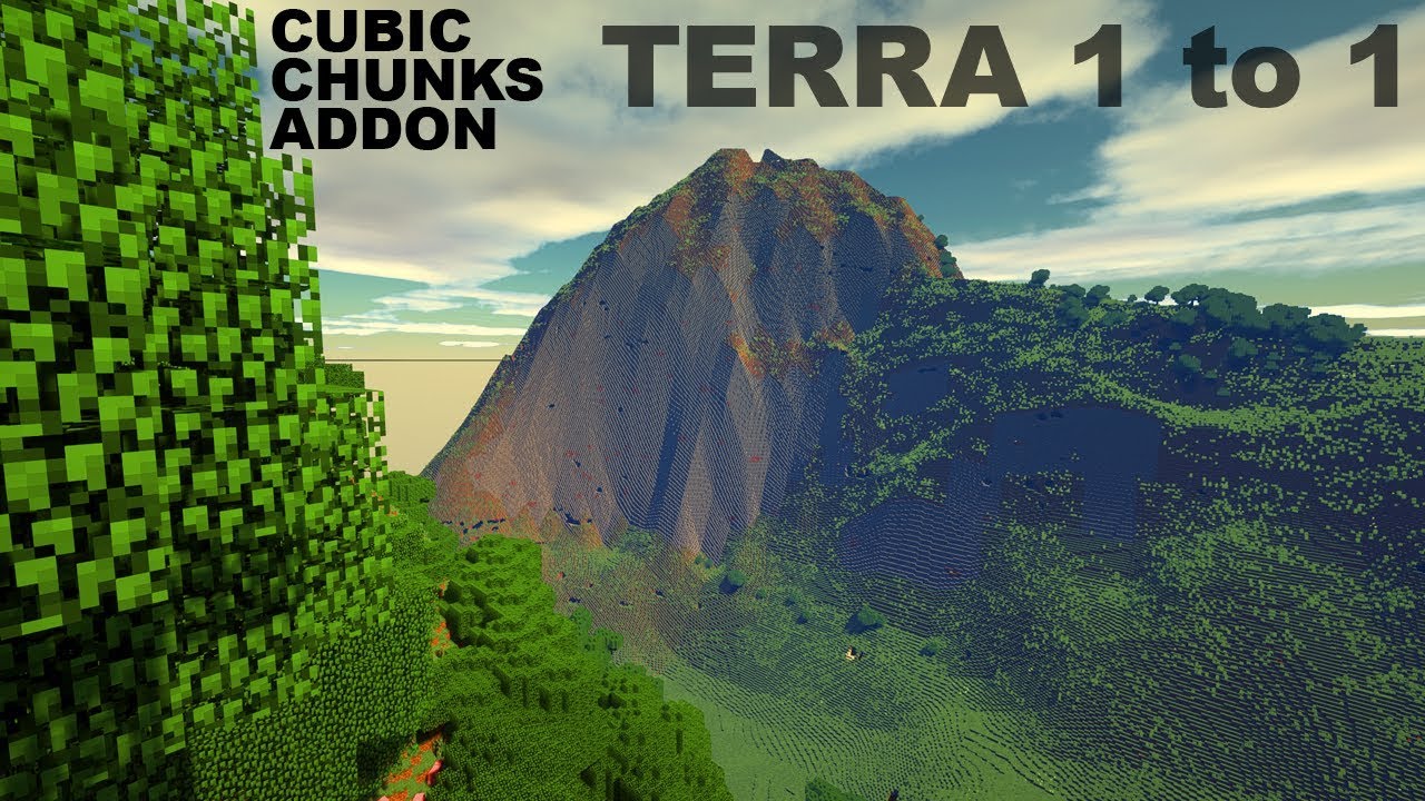 Terra 1 to 1 - Minecraft Mods - CurseForge