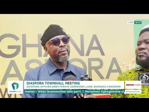 Ghana Holds First Diaspora Townhall to Address Concerns of Citizens Abroad