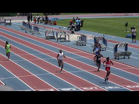 Girls 200m 11-12 Year Old Semi Finals Heat 2 - 44th Annual Northwest Track and Field Classic 2019