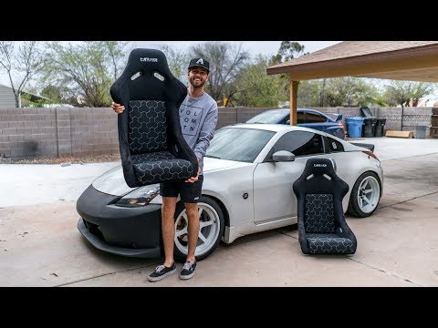 350z Racing Seats Install!
