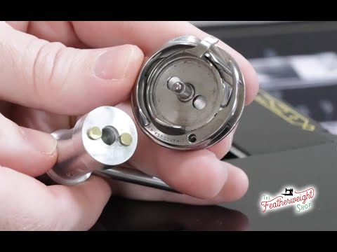 Singer Featherweight 221 222 Video Tutorial - Thread Jam Removal Tool