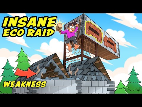 How I got END GAME Loot From Eco Raiding in Rust