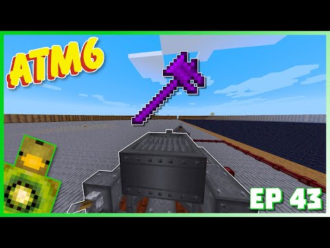 The Unbreakable Vein Mining Hammer | Minecraft - All The Mods 6 Ep43